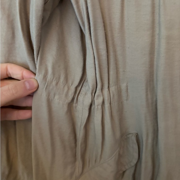 AllSaints Elio Bomber jacket sweater in dusty rose size 2 - Picture 10 of 16